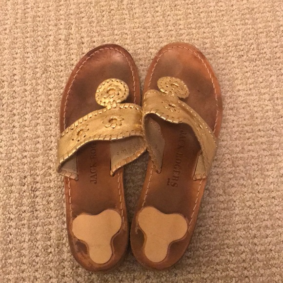 Jack Rogers Shoes - Jack Rogers- gold